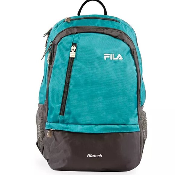 Fila Teal Duel Laptop Backpack/NWT - Picture 1 of 12